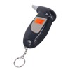 Alcohol Tester Professional LED Digital Keychain Breath Alcohol Detector Audible