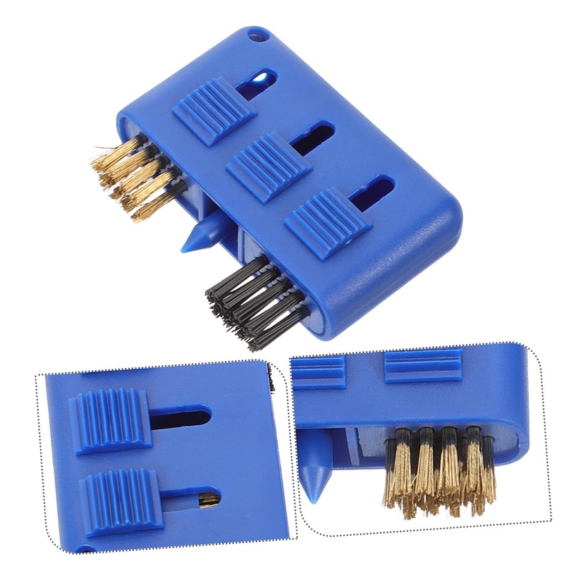 BESPORTBLE 2pcs Golf Cleaning Bristles for Efficient Maintenance Lightweight Easy