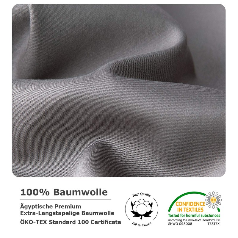 Pillowcase 40 x 80 cm, 400TC 100% Cotton, Super Soft