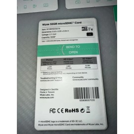 Wyze Lot Of 5 WYZE Camera 32GB microSDHC Cards