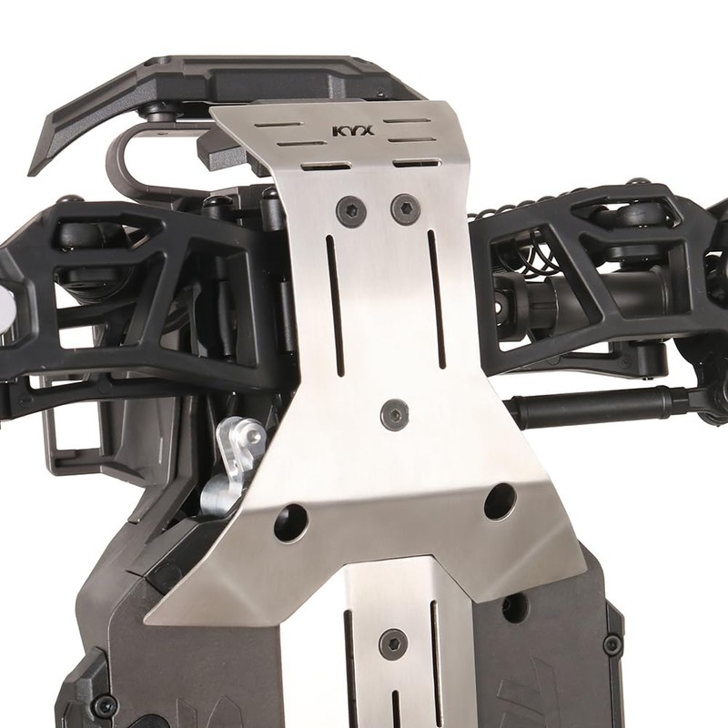 XinGeeek Stainless Steel Chassis Armor Set Front & Rear Skid