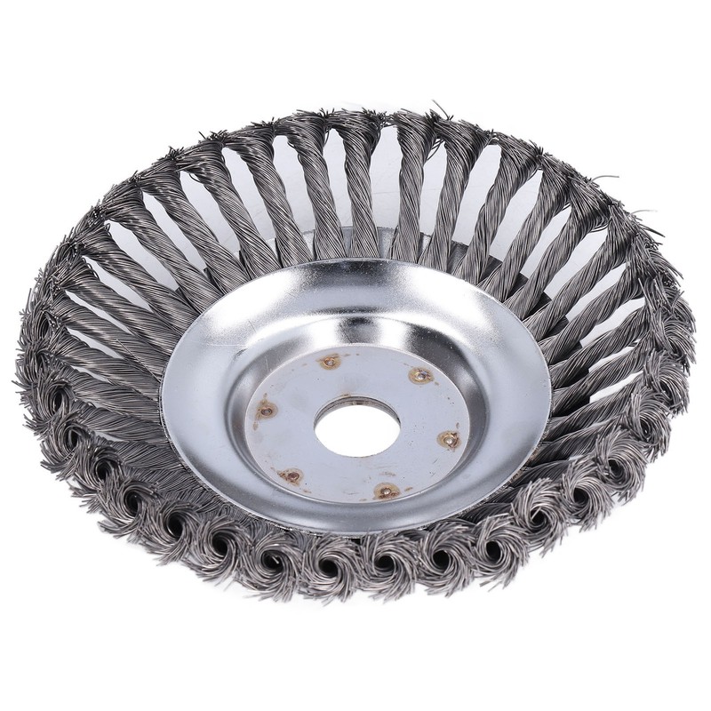 Twisted Wire Wheel Steel Garden Grass Weed Brush Cutting Head