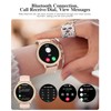 SOUYIE Smart Watches for Women with Diamonds (Answer/Make Calls), 1.32