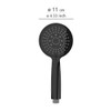 WENKO Young Black Shower Head - Universal Shower Head with