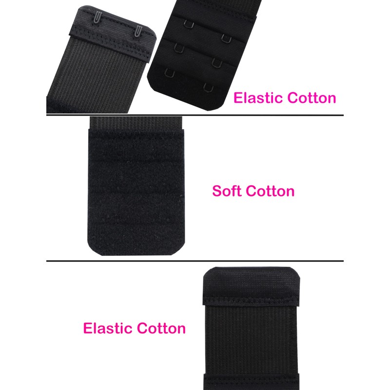 LeonHien Women's Bra Extenders 2 Hook / 3 Hook /