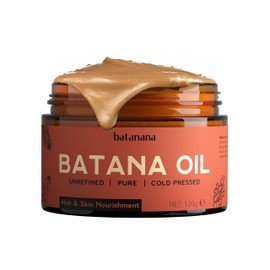 Batanana 100% Pure Batana Oil, 120ml – Hair and Skin Nourishment, Natural Hair Growth & Moisture