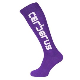 CERBERUS Strength Deadlift Socks, Purple/White, One size fits all