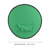 Blue Green 2 in 1 Background Screen Collapsible Portable Chromakey