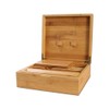 altrado Headshop Black Leaf Stoner Box II aus Bambus -