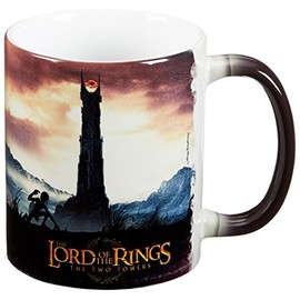 Morphing Mugs Lord of the Rings (The Two Towers) Ceramic Mug, Black