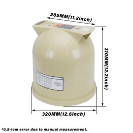 FQRANBO 178561 Lid Assembly Compatible with Pentair Clean & Clear and Predator Pool and Spa Cartridge Filters, Fit for Pentair Clean & Clear 75, 150, and 200 Square Foot Cartridge Filters (178561)