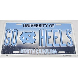 Go Heels State License Plate North Carolina University Tarheels Unc Sign L934