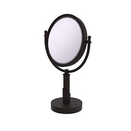 Allied Brass SH-4/2X Soho Collection 8 Inch Vanity Top 2X Magnification Make-Up Mirror, Oil Rubbed Bronze