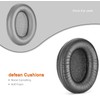 Replacement Ear Pads and Microphone Foam Compatible with HyperX CloudX/Cloud
