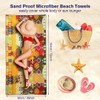 YISUMEI Microfibre Beach Towel XXL Beach Towel Lightweight Beach Towels