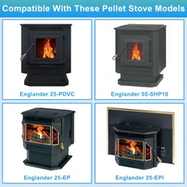 PU-4C442 Blower Motor for Englander/England 25-PDVC 55-SHP10 25-EP 25EP 55-SHP10L, for Englander Models Pre 2002 25-PDV & 25PDVC & 55-SHP22 & 55-TRP22 Pellet Stoves, PU4C442 Convection Blower