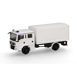Herpa kit di modellismo MiniKit MAN TGM MzKW, miniatura in scala 1:87, pezzo da collezione, kit per modellismo, plastica, bianco