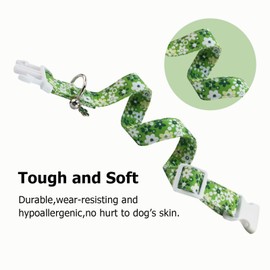SuperBuddy Dog Collar, Adjustable Dog Collar, Pet Collar for Dog Soft Bowtie Dog Collars for Small Medium Large Pet