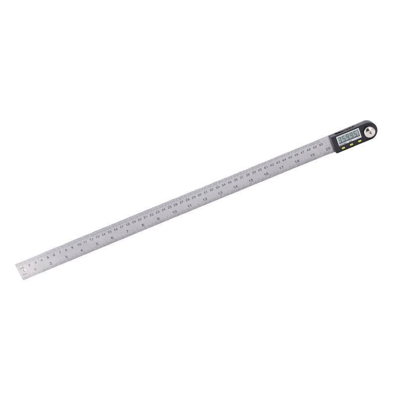 0‑500mm Digital Angle Finder Ruler 0‑360° LCD Protractor Angle Gauge