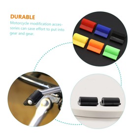 SUPVOX 2pcs Motorbike Lever Covers Motorcycle Grip Covers Gear Shift Pedal Rubber