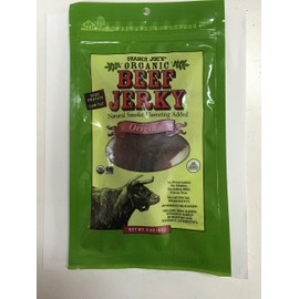 Trader Joe's Organic Beef Jerky - Original (Pack of 6)