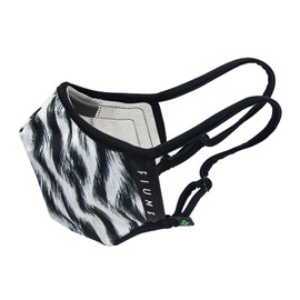 Eurow Fiume Face Cover with Nose Clip and Adjustable Straps, 5 Layers