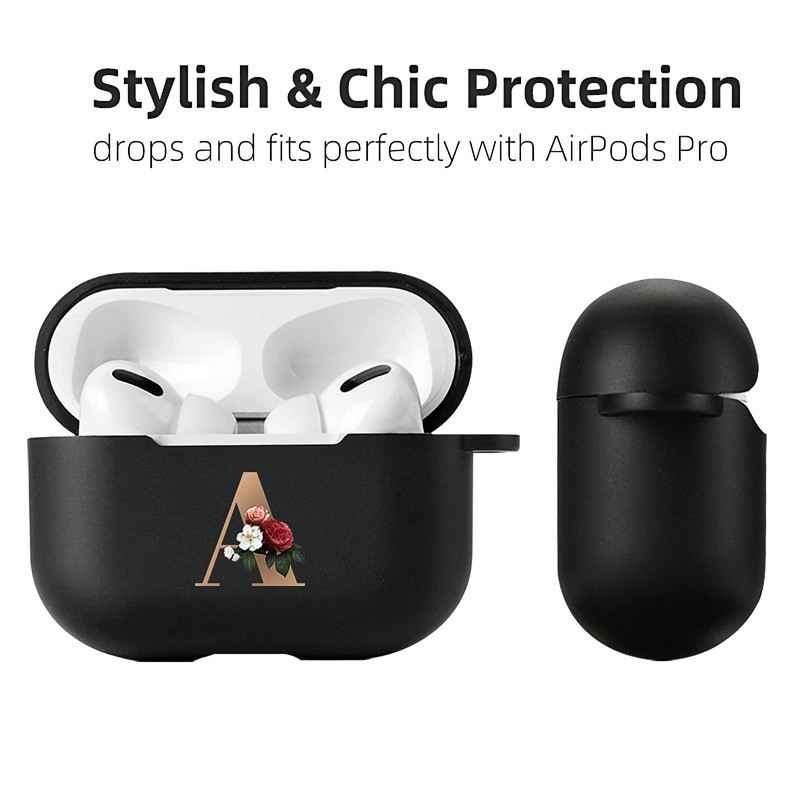 AKABEILA Case for AirPods Pro 2019 Soft TPU Protective Case