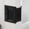Pocket Door Handle Pull Without Switch Plate,Solid Pocket Passage Door