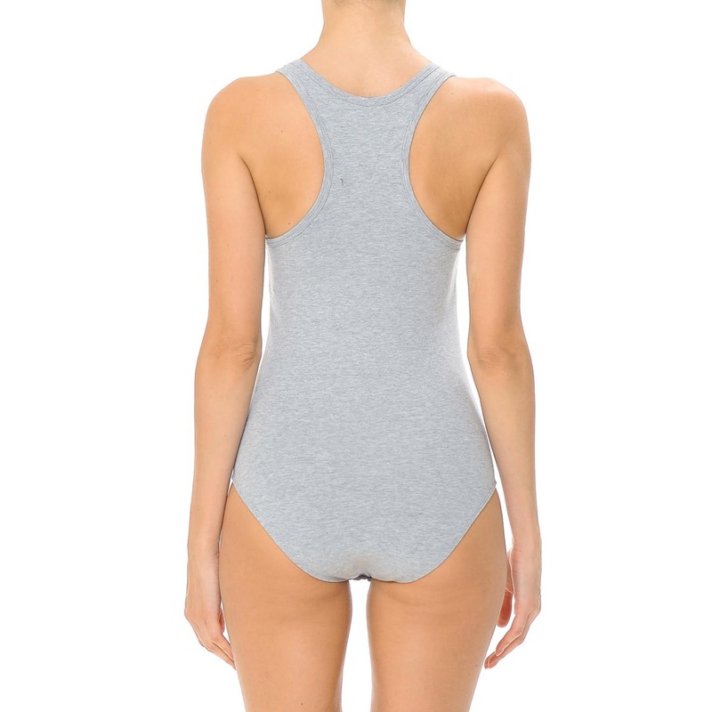 HATOPANTS - Body sin mangas para mujer, con espalda cruzada,