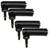 CESS L Shape Right Angle 3.5mm Male to Female Stereo