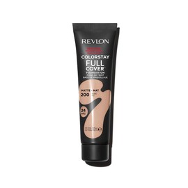 Revlon CollarStay Full Cover Foundation N 200 Nude (Color Image: Natural Skin Color SFP10 Slightly More Pink ) 30ml 30ml (x1)