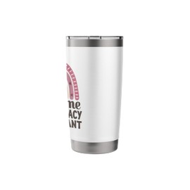 Awesome Data Privacy Consultant Appreciation Rainbow Stainless Steel Insulated Tumbler