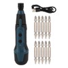 3.6V Electric Screwdriver with Flashlight Lithium Battery Powered Portable Rotary