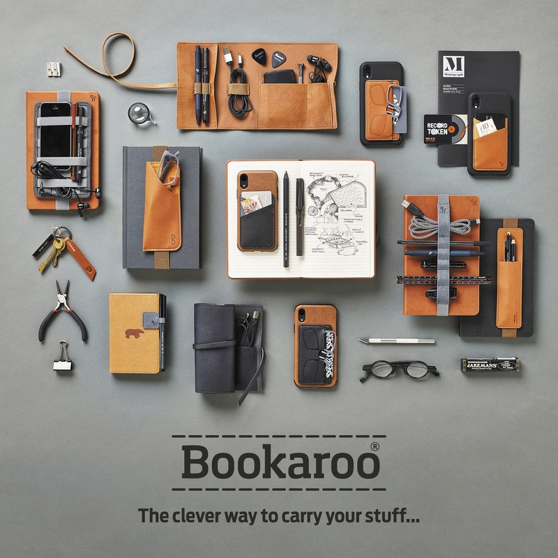 IF Bookaroo Glasses Case - Charcoal