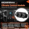 Front Climate Control Module 599-217 Heater A/C Control Switch fit