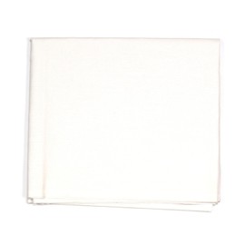 ASHIRWAD - Tela de popelina 100% algodón, varios colores, tela de algodón para Puja Hindu Pooja God Aasan, Coconet, estatua Shankh Wrap (blanco, 2 yardas)
