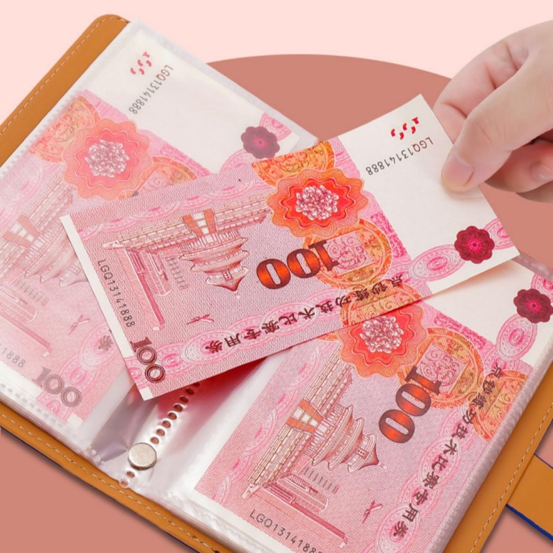 SUSOYAOCHEN 100 Envelope Challenge Binder,Savings Challenges Book with Envelopes, Envelopes