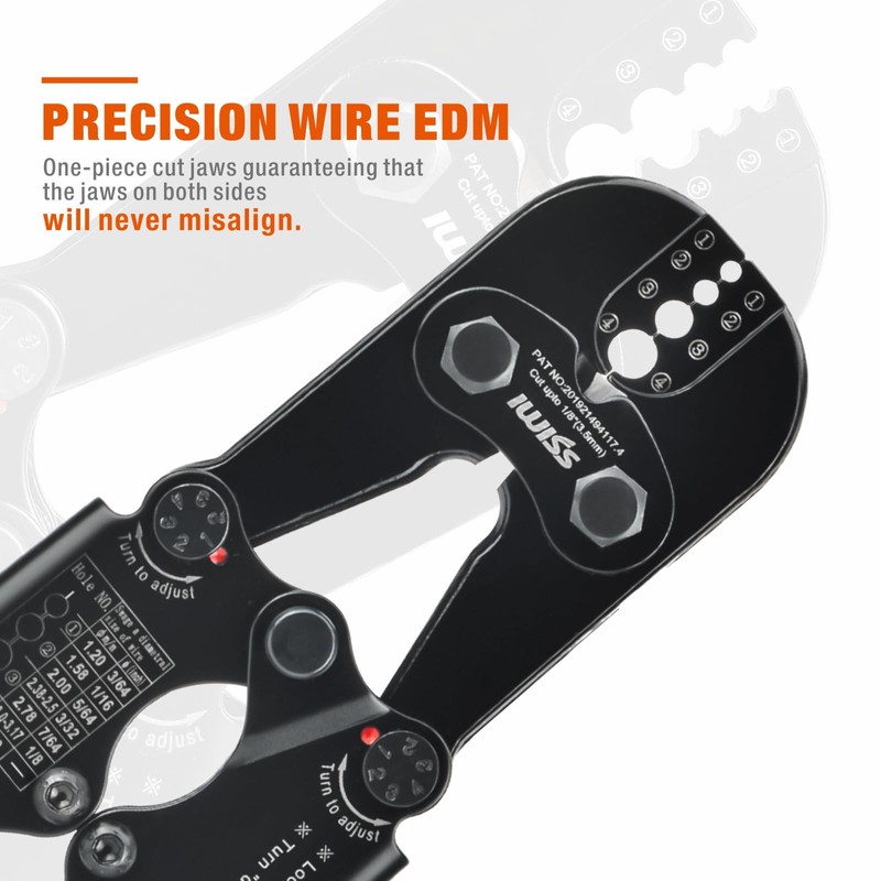 iCrimp Wire Rope Crimping Tool with Build-in Cutter, Wire Rpoe