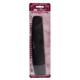 Krest 8 1/2 Inch Specialty 1000 Black Hair Combs Round Master Waver 1pc.