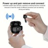 Wireless Earbuds with LED Display, Ergonomic Half in-Ear Design, 24Hr