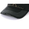 Carolata Tyrannosaurus Bones Sports Cap (Black, One Size) Dinosaur Skeleton