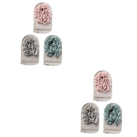 Ipetboom Sets Exfoliating Shower Gloves Reusable Bath Mitts for Body Scrubbing Bathing Glove for Men Women for Arms Legs Pcs Random