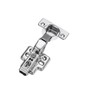 2 Pcs Inset Soft Close Hinges, Heavy-Duty Frameless European Concealed