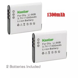 Kastar LI-90B Battery for Olympus Stylus SP-100 IHS, SP-100EE, TG-1, TG-1 iHS, TG-2 iHS