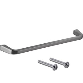 Gedotec Furniture Handle Graphite Grey BA 160 mm Arch Handle for Drawers ESTE Design Handle for Kitchen Drawers Railing Handle for Cabinet Doors 1 Piece Wardrobe Handle for Screws