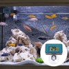 iPobie Waterproof LCD Digital Aquarium Thermometer Submersible Water Temperature Meter,