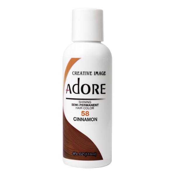 Adore Semi-Permanent Haircolor #058 Cinnamon 4 Ounce (118ml)