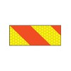 Caledonia Signs 56346 Ece70 Vehicle Marking Plate, Right Hand Horizontal Chevron, 300 mm X 140 mm
