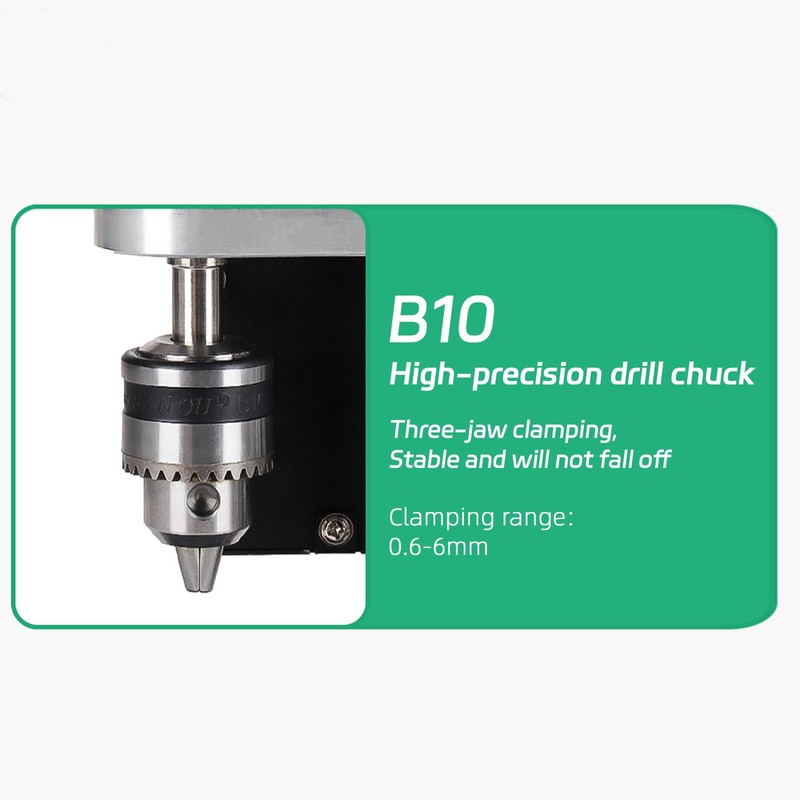 Vanttokeey Benchtop Drill Press Mini Micro Bench Drilling Machine 0.6-6mm