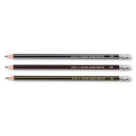 Koh-I-Noor 1397 Extra Flexible Graphite Pencil with Eraser HB